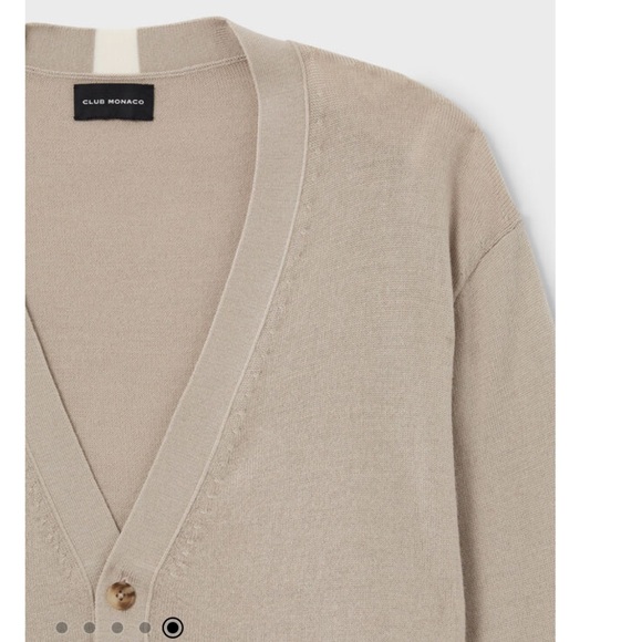 Club Monaco Gray cardigan - Picture 5 of 7